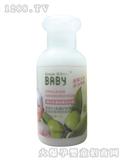 馨寶嬰兒乳霜幼嫩沐浴露125ml