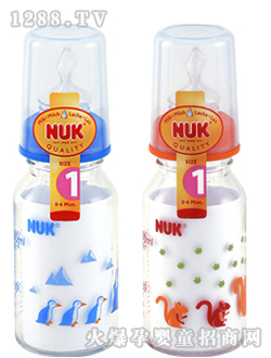 NUK120ml耐高溫玻璃奶瓶