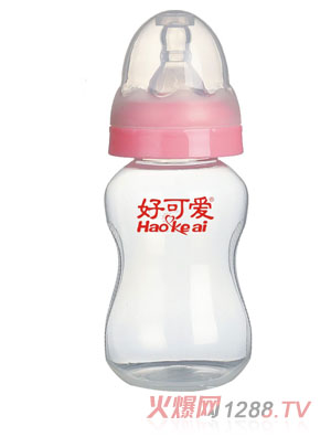 好可愛標口弧形奶瓶80ml