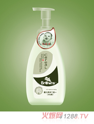 布朗天使嬰兒洗沐二合一（洋甘菊）500ml