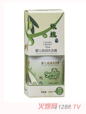 樹袋熊橄欖嬰兒倍潤洗發(fā)露300ml