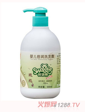 樹袋熊橄欖嬰兒倍潤洗發(fā)露500ml