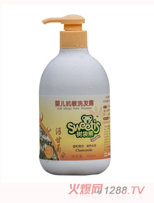 樹袋熊洋甘菊嬰兒抗敏洗發(fā)露500ml