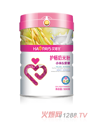 漢培仕金裝護(hù)腸小米紫薯奶米粉