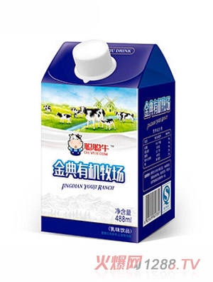 聰聰牛金典有機(jī)牧場(chǎng)奶488ml