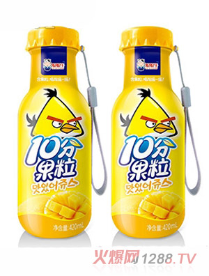 聰聰牛10分果粒芒果420ml