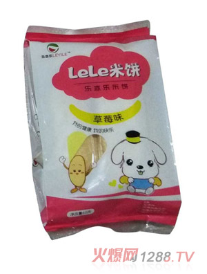 樂(lè)亦樂(lè)米餅（草莓味）