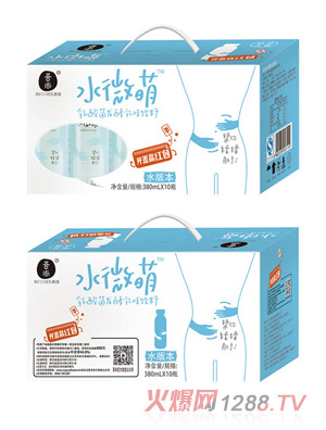 吾尚水微萌乳酸菌飲品380X10禮盒裝水版