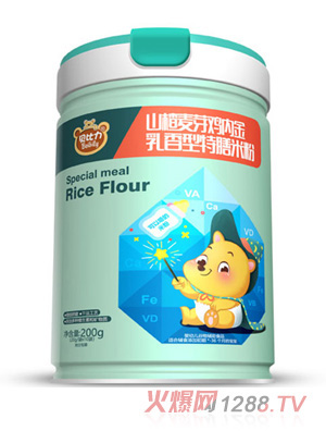 貝比力山楂麥芽雞內(nèi)金乳香型特膳米粉