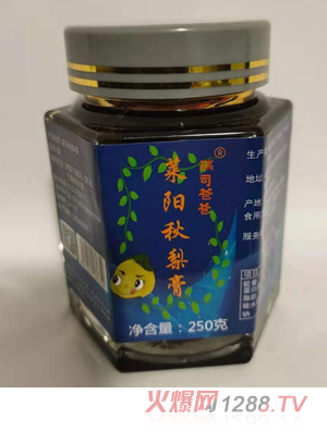 瑞司爸爸萊陽(yáng)秋梨膏 250g