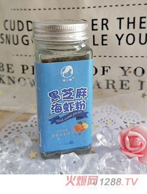 暖小懶黑芝麻海蝦粉