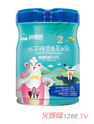 迪娜姆水蘇糖營養(yǎng)蒸米乳 藍(lán)莓維D+鈣