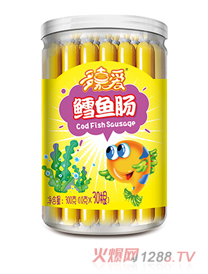 多嘉愛罐裝魚腸 鱈魚腸