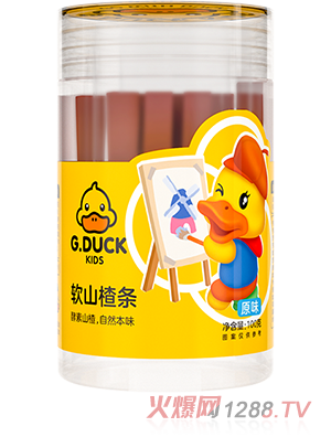 G.DUCK小黃鴨軟山楂條 原味