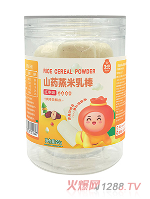 禾兜山藥蒸米乳棒火龍果紅棗原味承自然之食伴寶寶健康成長(zhǎng)磨牙小零食